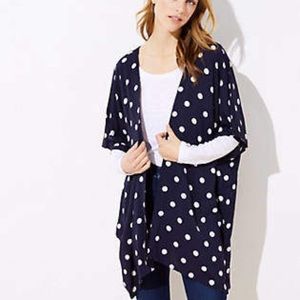 Loft - Polka Dot Kimono - NWT - XS/S